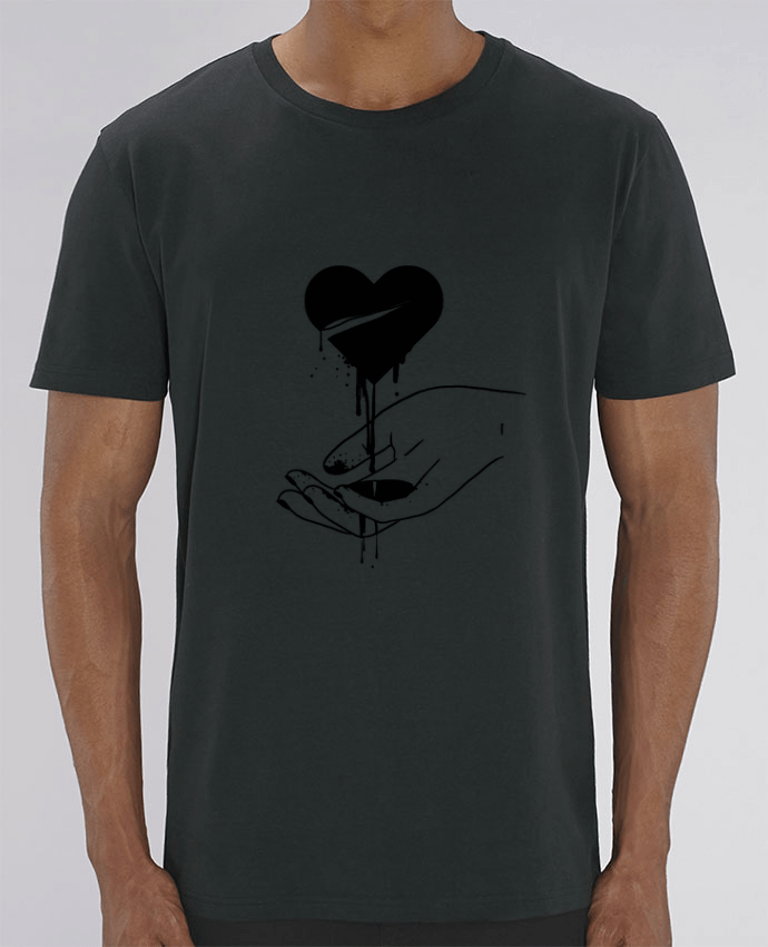 T-Shirt COeur qui coule por tattooanshort