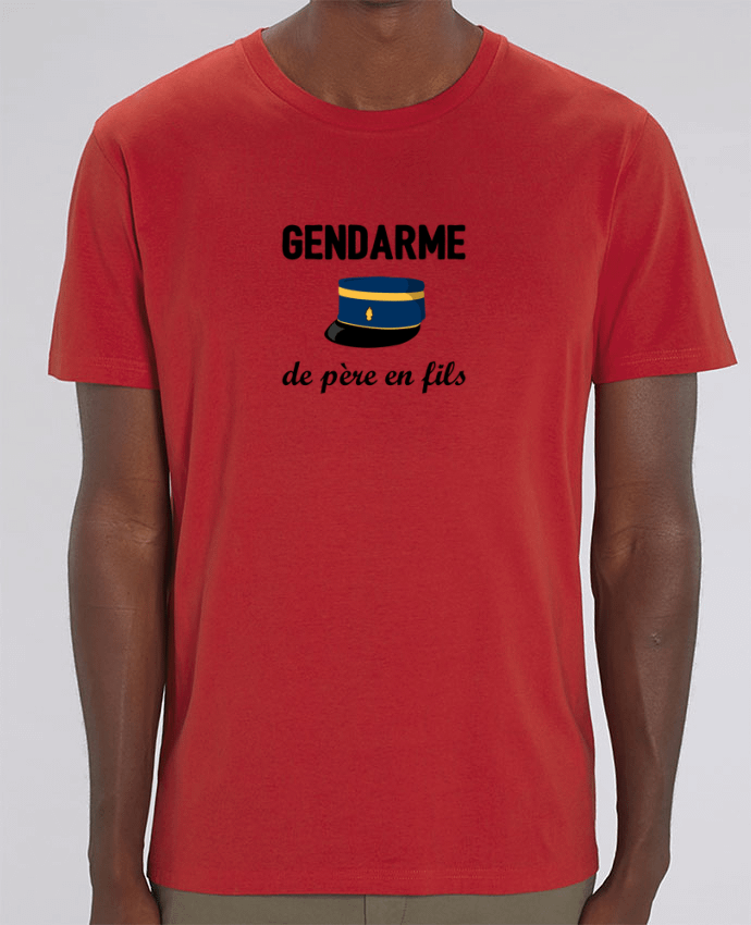 T-Shirt Gendarme de père en fils by tunetoo