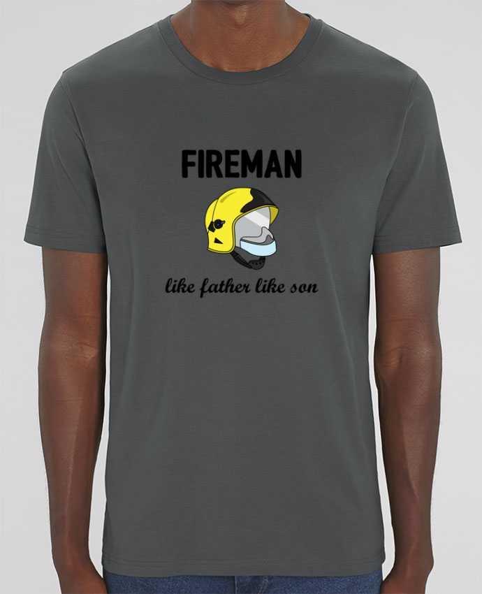 T-Shirt Fireman Like father like son par tunetoo