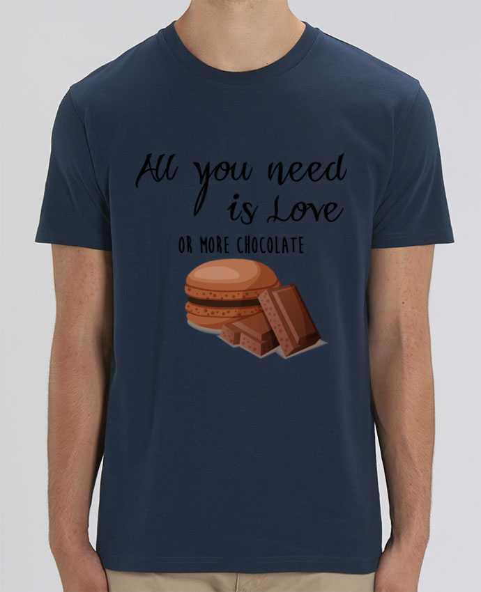 T-Shirt all you need is love ...or more chocolate by DesignMe