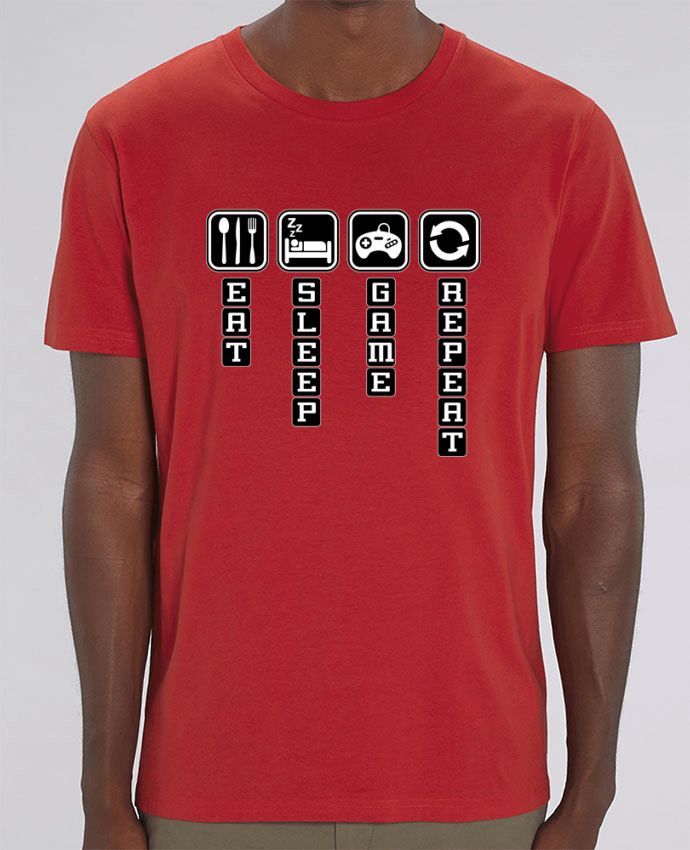 T-Shirt Gamer life cycle par Original t-shirt