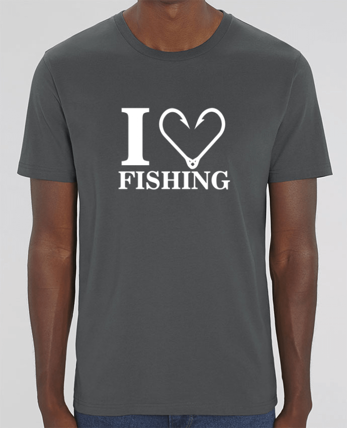T-Shirt I love fishing por Original t-shirt