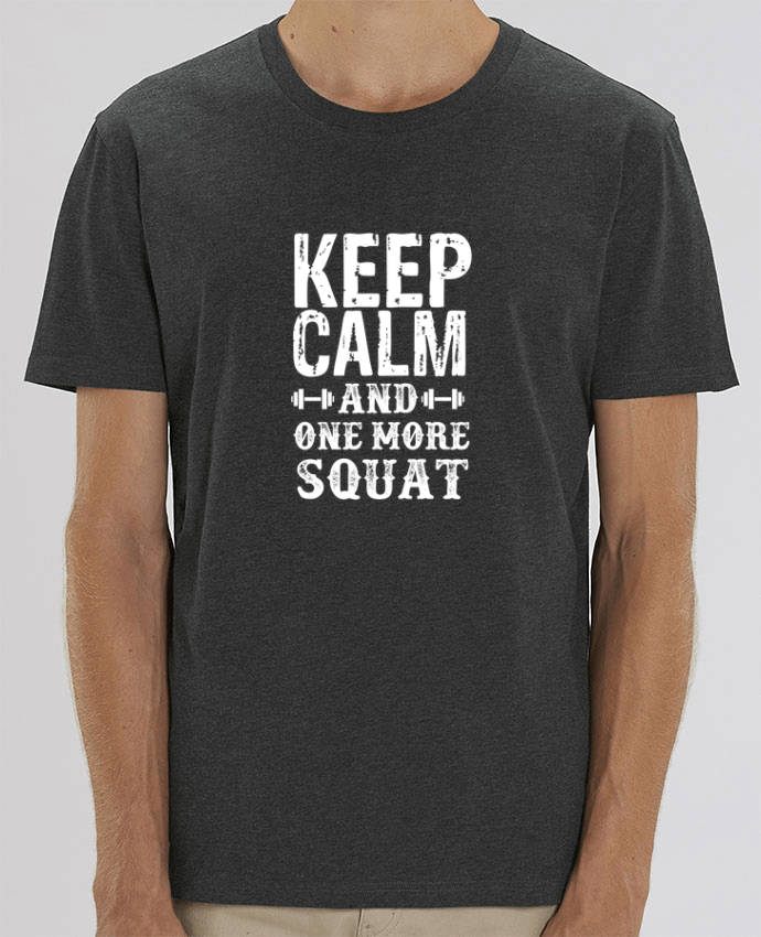T-Shirt Keep calm and one more squat por Original t-shirt