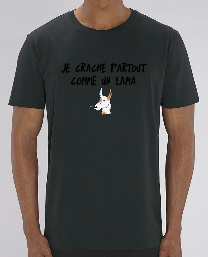T-Shirt Je crache comme un Lama Citation Dikkenek by tunetoo