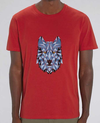 T-Shirt wolf - geometry 3 par /wait-design