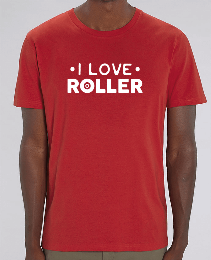 T-Shirt I love roller por Original t-shirt