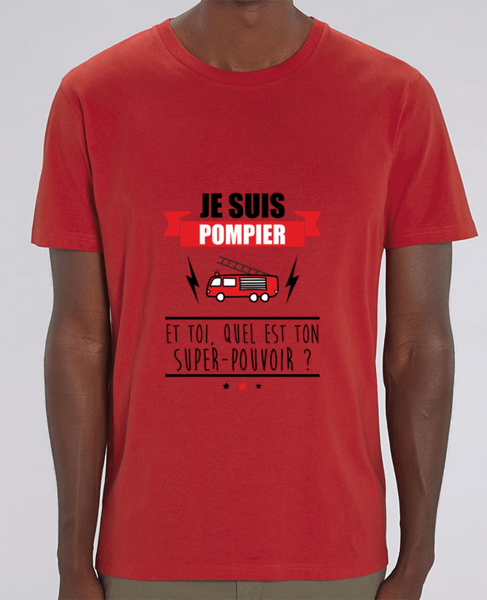 T-Shirt Je suis pompier et toi, quel est on super-pouvoir ? por Benichan