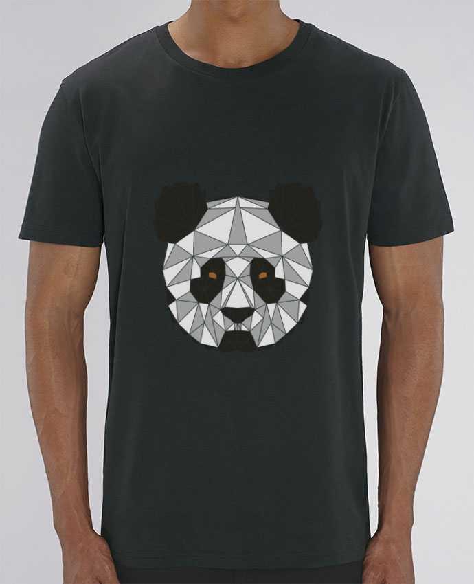 T-Shirt Panda géométrique por /wait-design