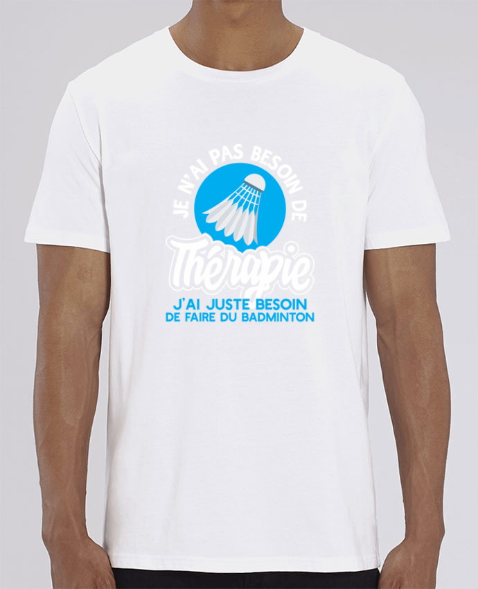 T-Shirt Thérapie badminton por Original t-shirt