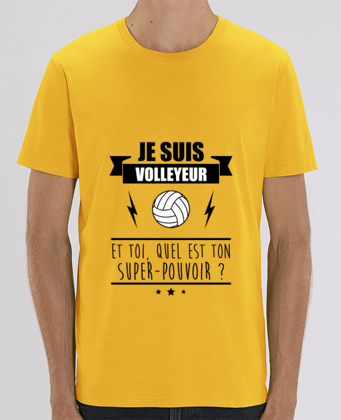 T-Shirt Je suis volleyeur et toi, quel est ton super-pouvoir ? by Benichan