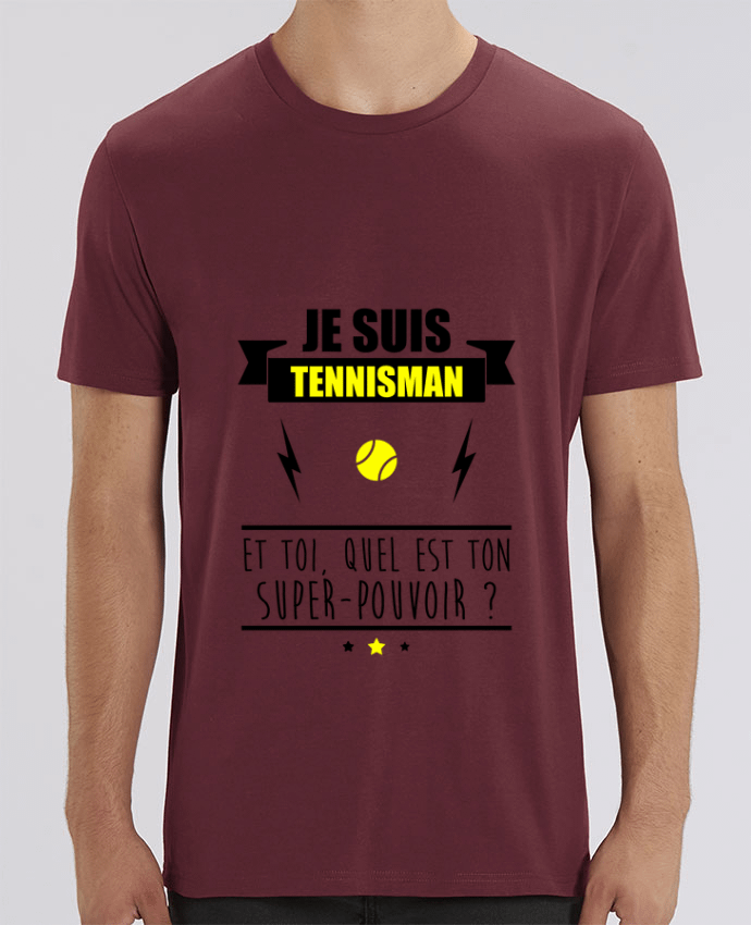 T-Shirt Je suis tennisman et toi, quel est ton super-pouvoir ? por Benichan