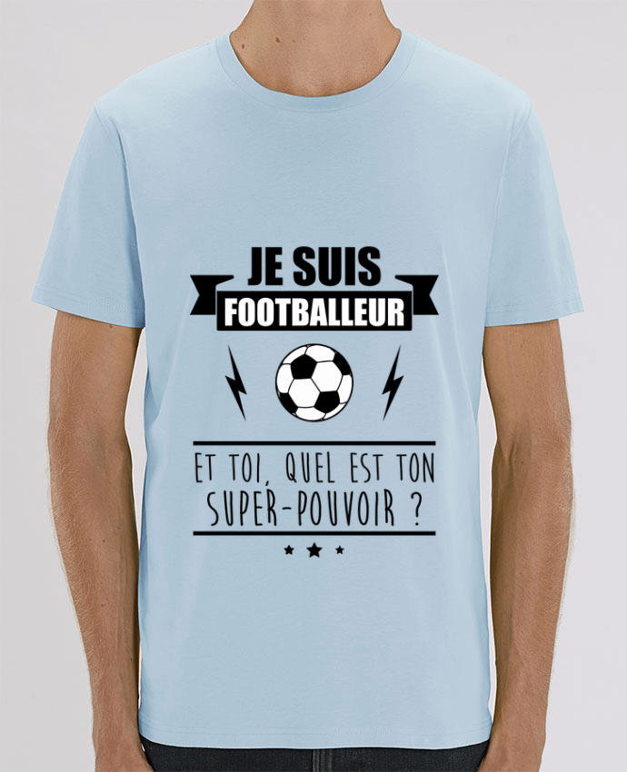 T-Shirt Je suis footballeur et toi, quel est ton super-pouvoir ? por Benichan