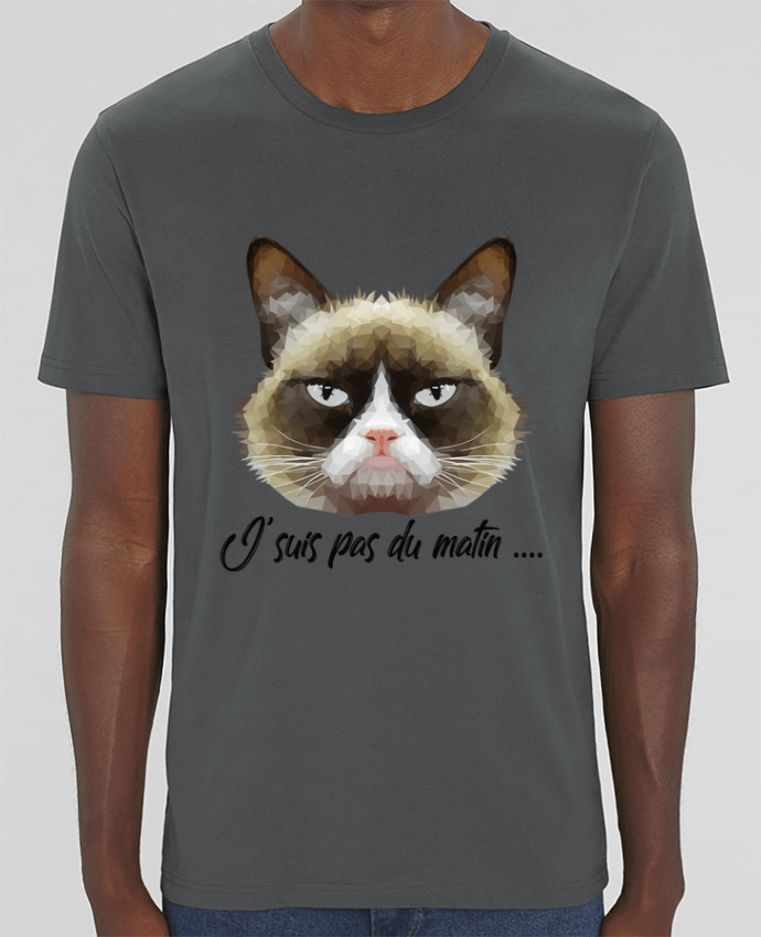 T-Shirt je suis pas du matin por DesignMe