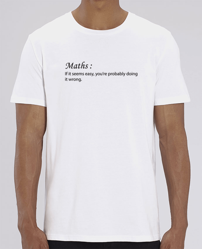 T-Shirt Maths definition par tunetoo