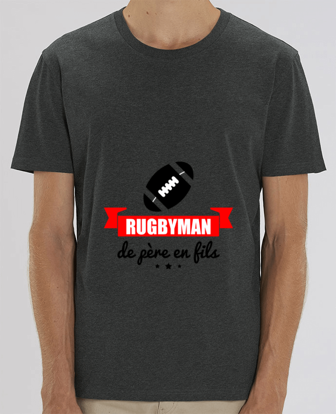 T-Shirt Rugbyman de père en fils, rugby, rugbyman por Benichan