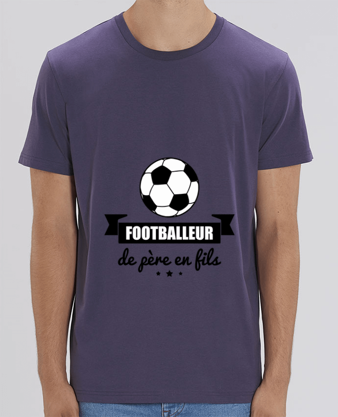 T-Shirt Footballeur de père en fils, foot, football por Benichan
