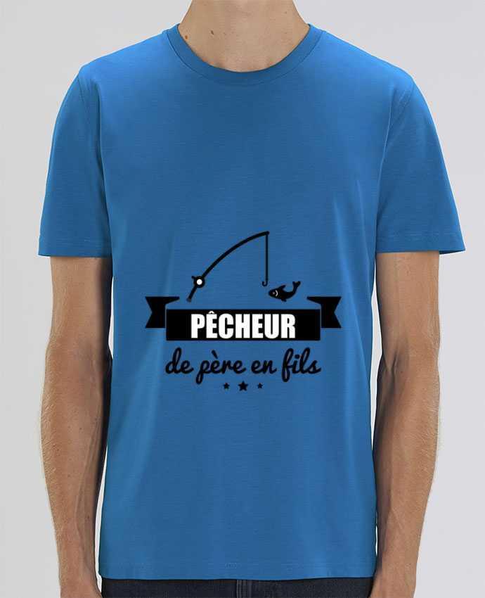 T-Shirt Pêcheur de père en fils, pêcheur, pêche por Benichan