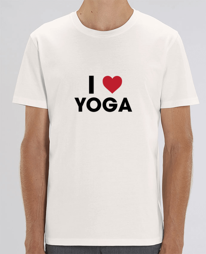 T-Shirt I love yoga by tunetoo