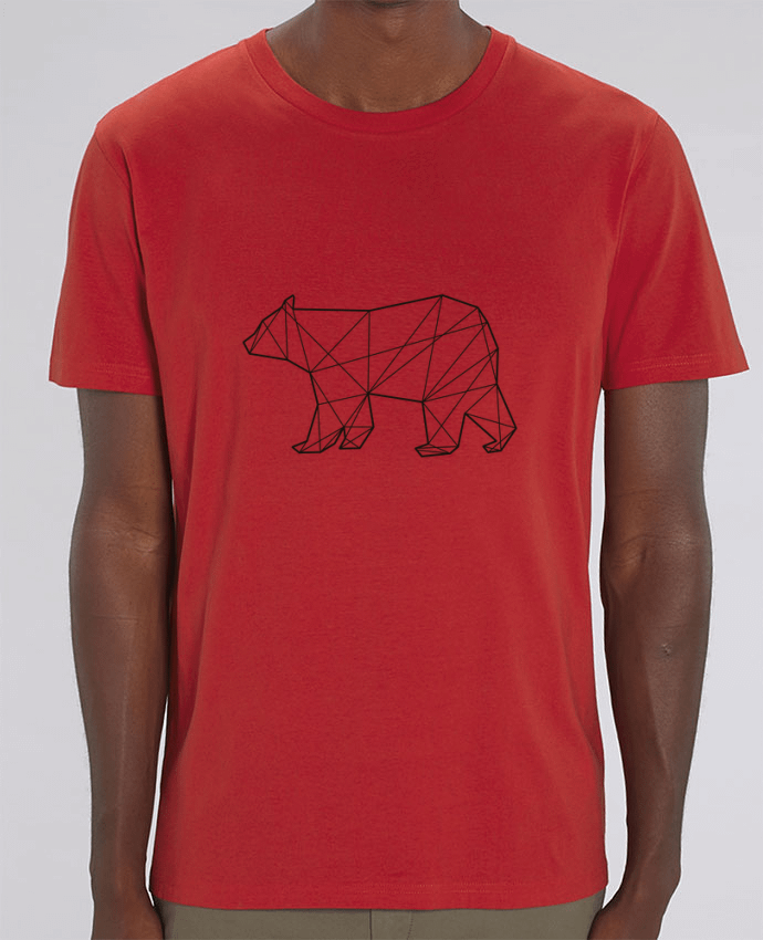 T-Shirt Polygonal Bear por 