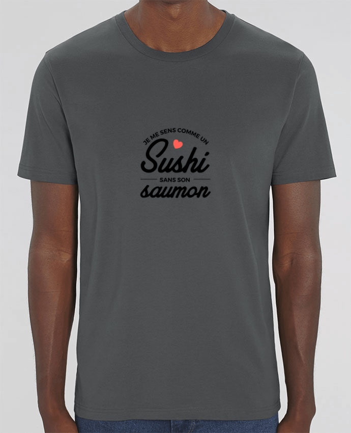 T-Shirt Je me sens comme un sushi sans son saumon por Nana