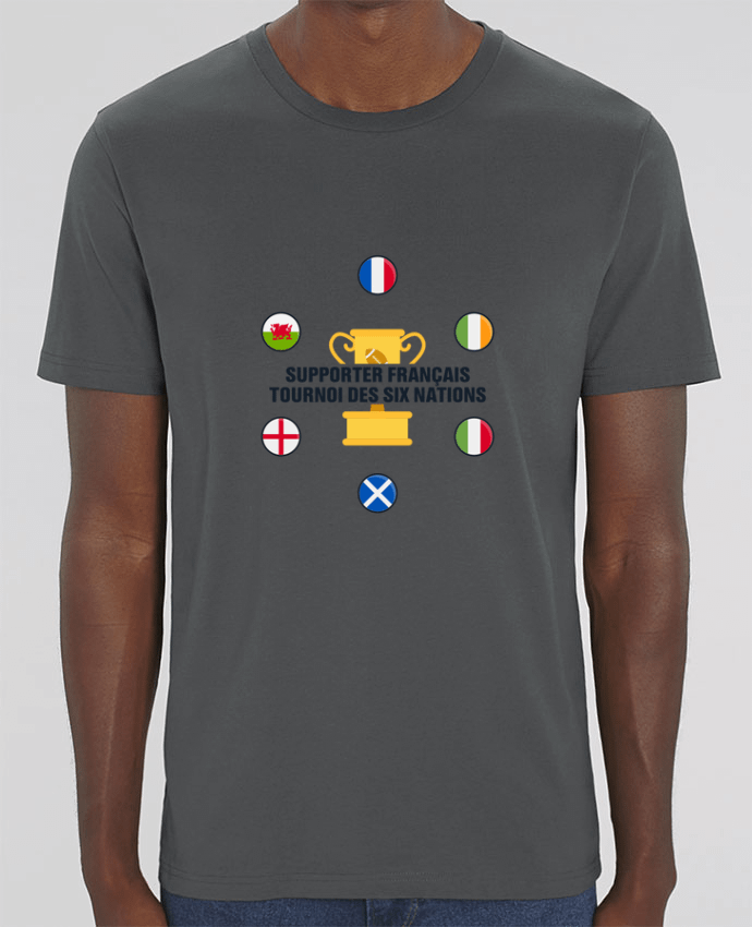 T-Shirt Supporter français - Tournoi des six nations par tunetoo