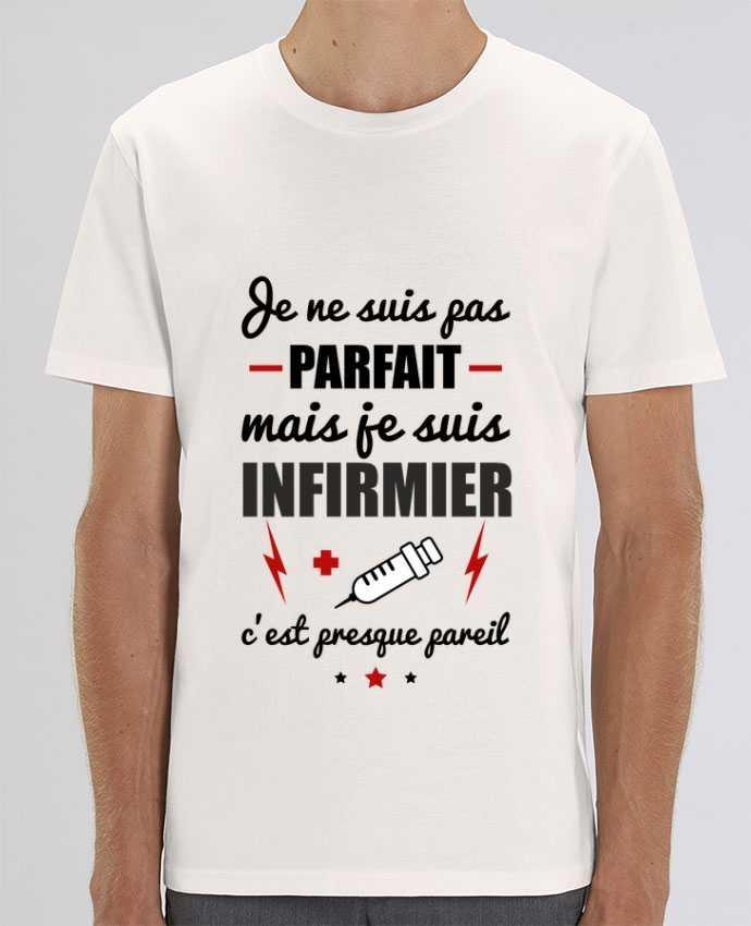 T-Shirt Je ne suis pas byfait mais je suis infirmier c'est presque byeil by Benichan