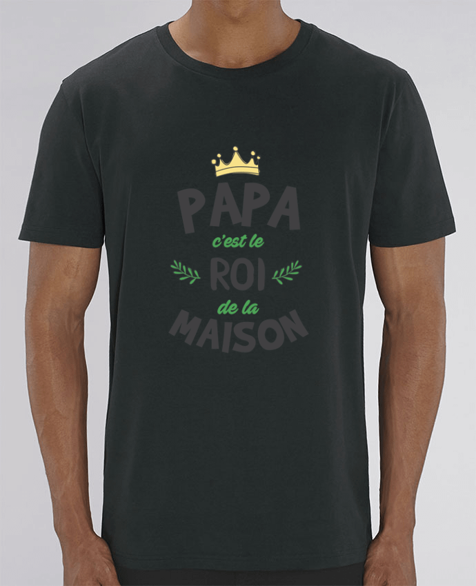 T-Shirt Papa c'est le roi de la maison par tunetoo