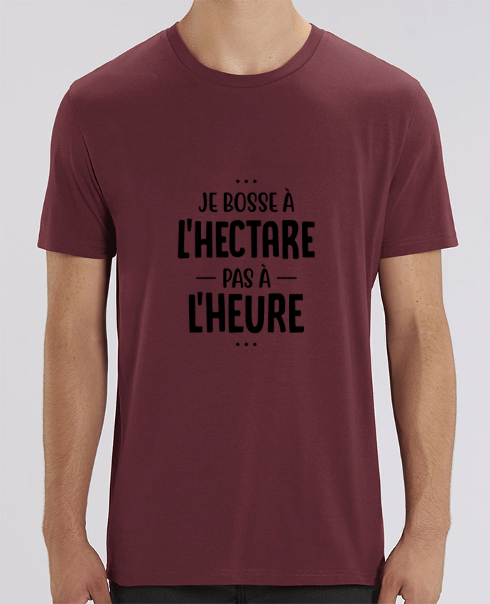 T-Shirt Je bosse à l'hectare agriculteur by Original t-shirt