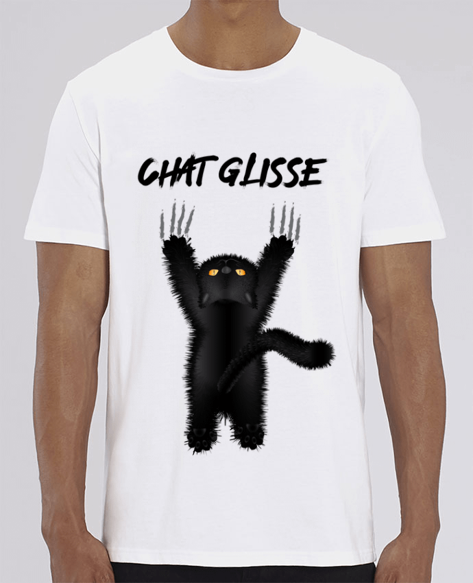 T-Shirt Chat Glisse por Nathéo