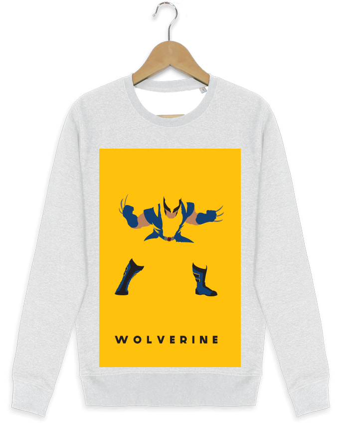 Sweat-shirt Stanley stella modèle seeks Wolverine Flat par Dust