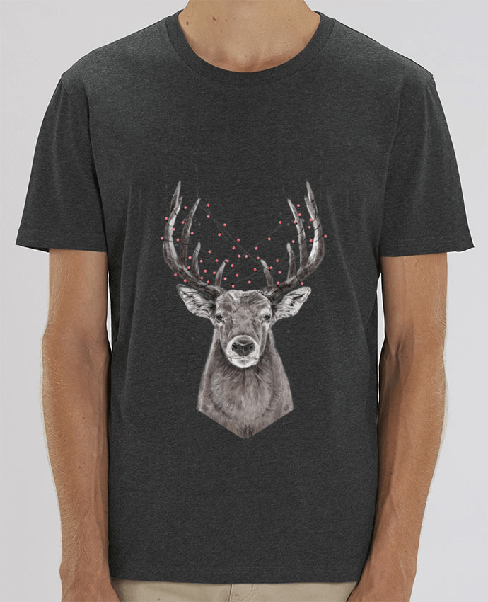 T-Shirt Xmas deer by Balàzs Solti