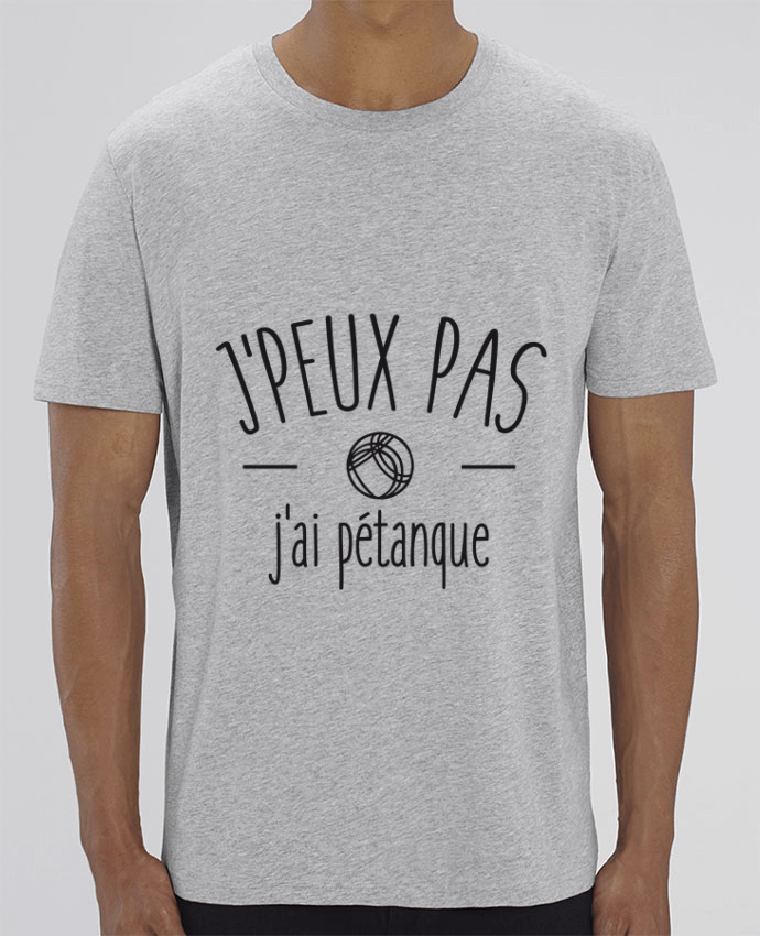T-Shirt Je peux pas j'ai pétanque by FRENCHUP-MAYO