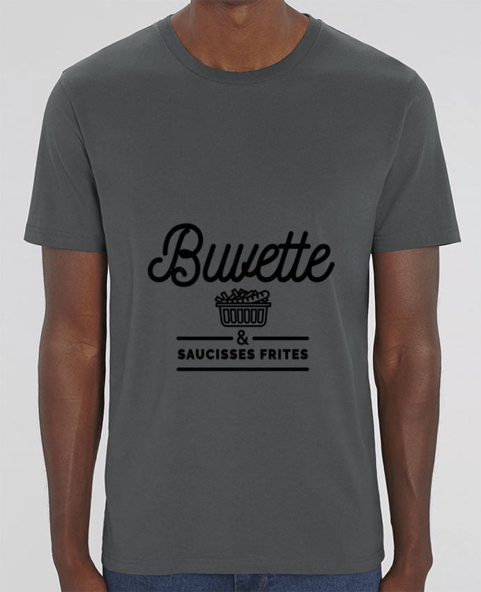 T-Shirt Buvette et Saucisse frites par Rustic