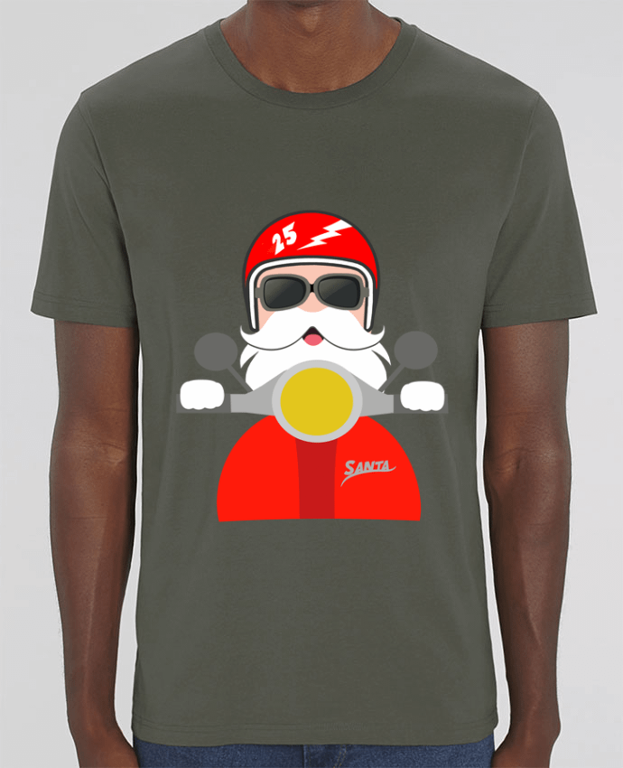 T-Shirt Navidad en moto Santa Claus by Giuraf
