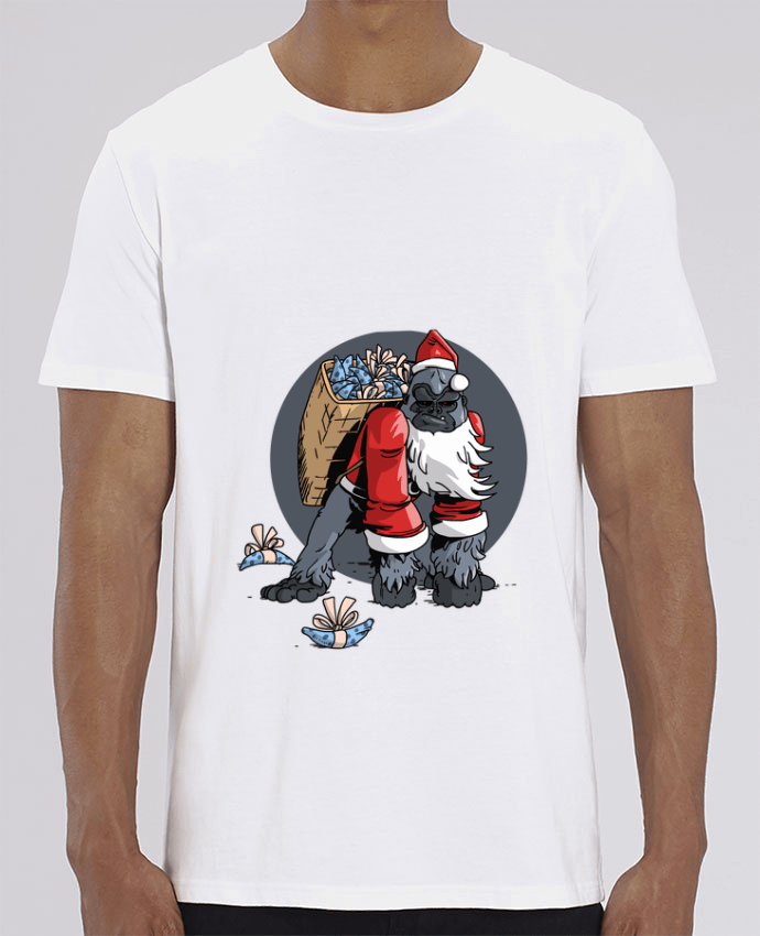 T-Shirt Le Noël du Gorille por Tomi Ax - tomiax.fr