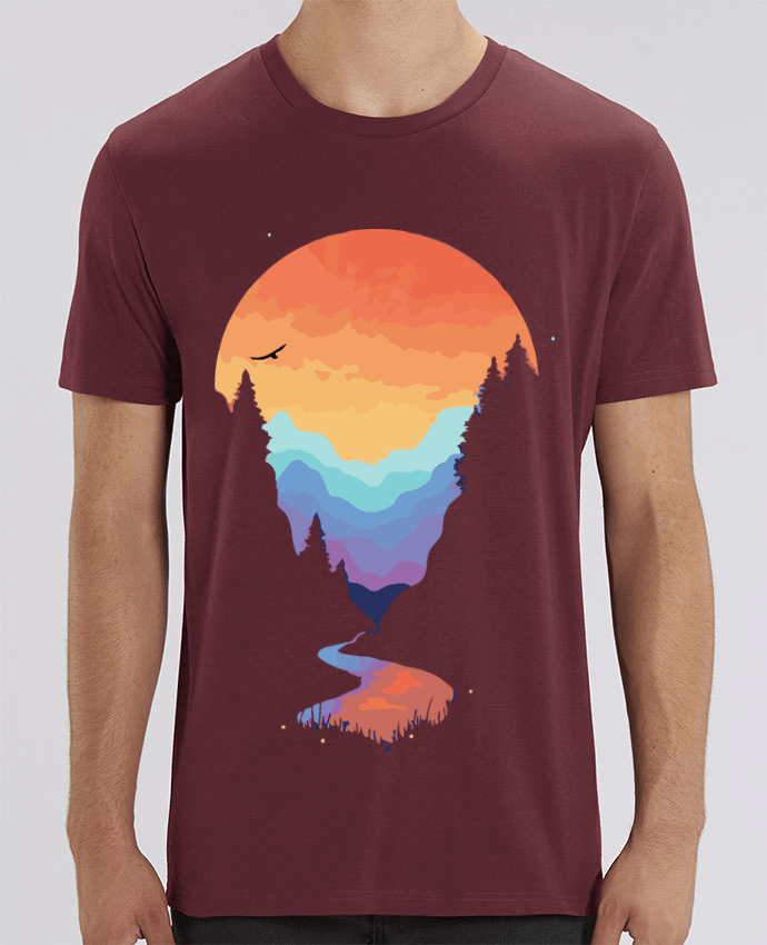 T-Shirt Paysage de montagne par jorrie