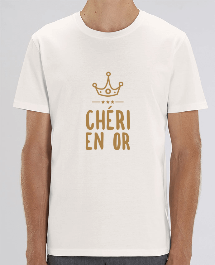 T-Shirt Chéri en or par tunetoo