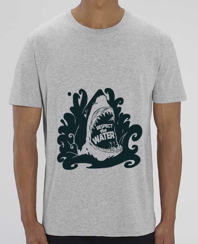 T-Shirt Respect the Water - Shark por Tomi Ax - tomiax.fr