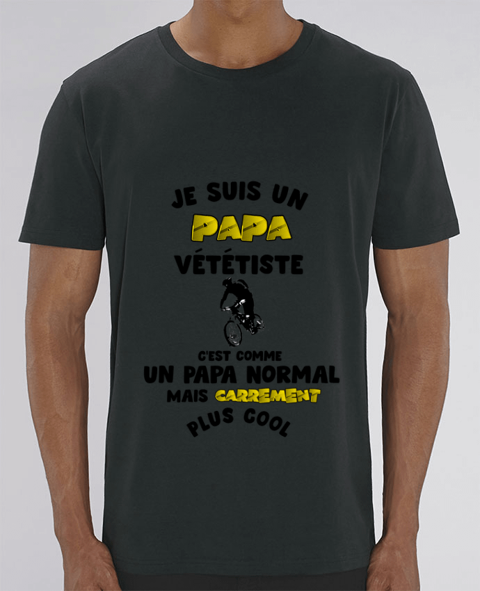 T-Shirt Papa vététiste por 10signer