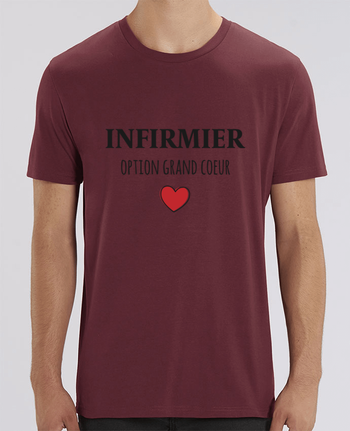 T-Shirt Infirmier option grand coeur par tunetoo