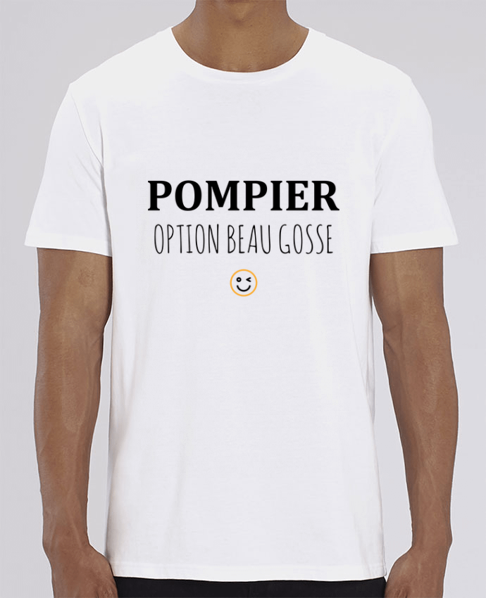 T-Shirt Pompier option beau gosse par tunetoo
