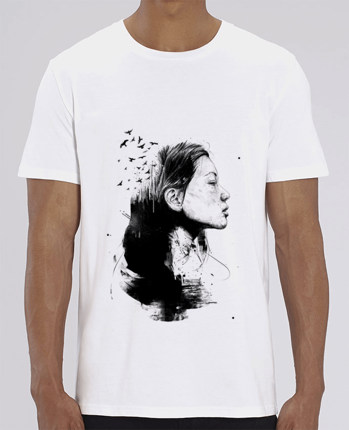 T-Shirt Open your mind (bw) by Balàzs Solti