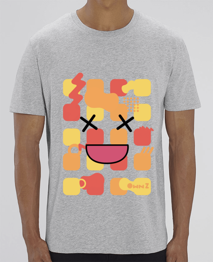 T-Shirt Style Appli be Happy Own Z par Own Z