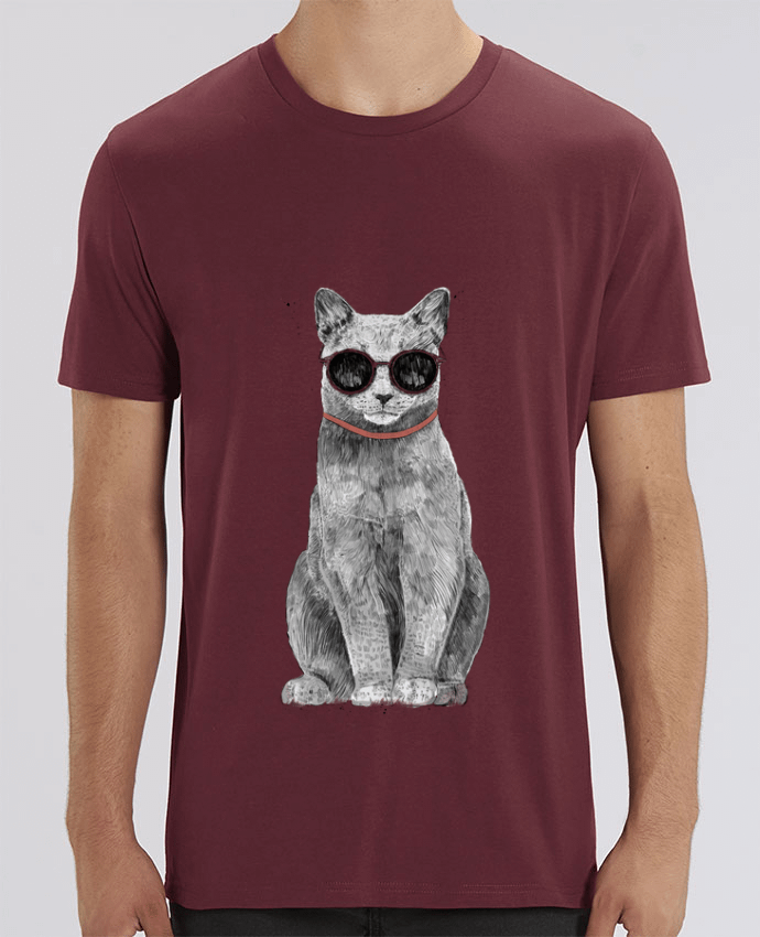 T-Shirt Summer Cat by Balàzs Solti