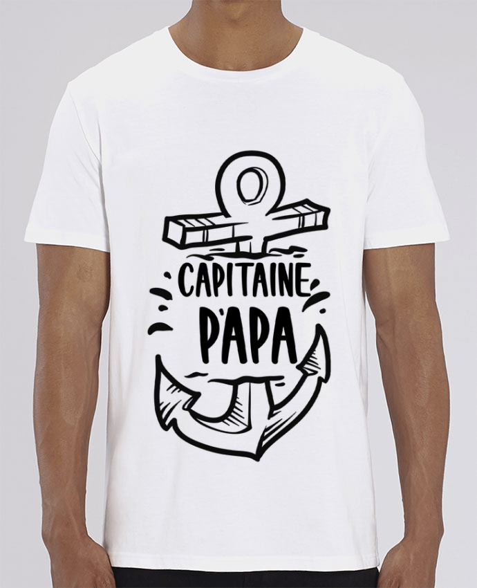 T-Shirt Capitaine Papa par CREATIVE SHIRTS