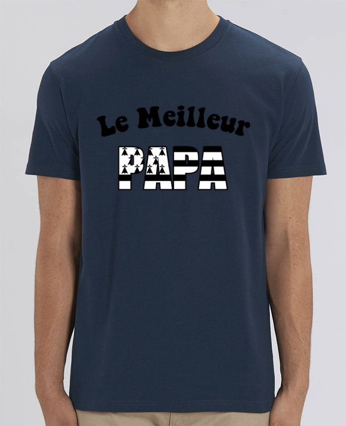 T-Shirt Le Meilleur papa Bretagne par CREATIVE SHIRTS