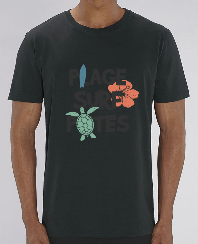 T-Shirt Plage Surf Potes by tunetoo