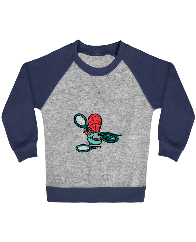 Sweat bébé manches contrastée Sport Shop par flyingmouse365