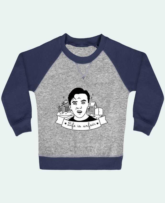 Sweat bébé manches contrastée Malcolm in the middle par tattooanshort