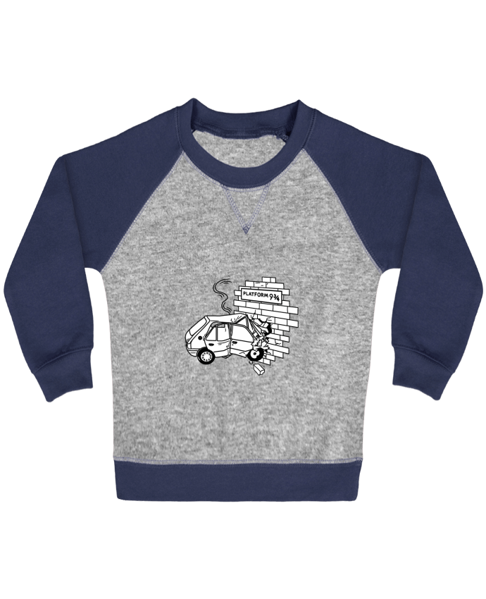 Sweat bébé manches contrastée 205 par tattooanshort